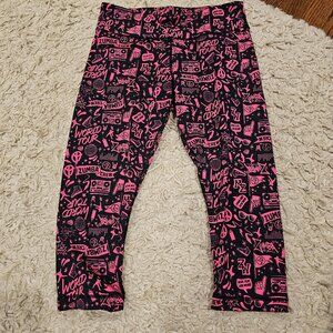Zumba Pink Capris Size M